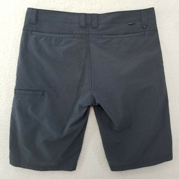 Oakley Men's Black Chino Skater Golf Summer Causal Wear Shorts Sz 32 - Picture 6 of 10